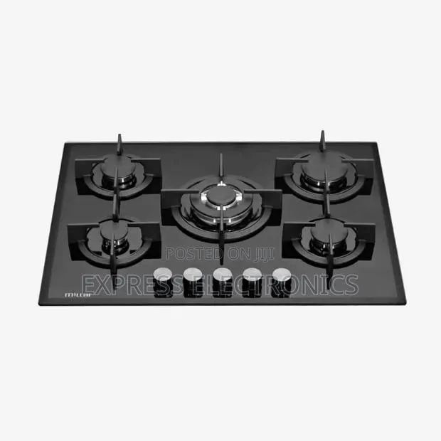 Lovely New Built-in Gas Hob, 5 Burners, Black MG90GQ095AL1B-BS · Photo 1
