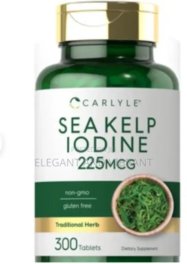 Sea Kelp Iodine 225mcg | 300 Tablets
R · Photo 1