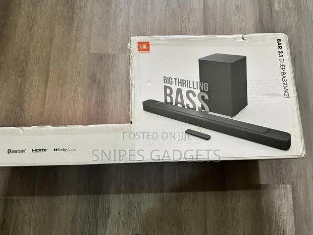 JBL Bar 2.1 Deep Bass (MK2) Wireless/Bluetooth SoundBar · Photo 1