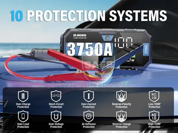 Jump Starter With Charging Protection,supports Extreme Conditions · Photo 1
