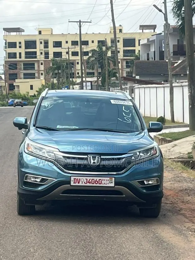 Honda CR-V Touring 4dr SUV AWD (1.5L 4cyl CVT) 2017 Blue · Photo 1