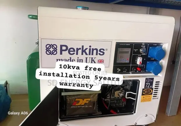 Gen Flash Perkins Diesel Generator Uk Model Generator · Photo 1