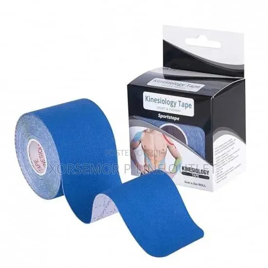Kinesiology 5m X 5cm Tape Breathable Adhesion, Elastic Physiotherapy · Photo 1