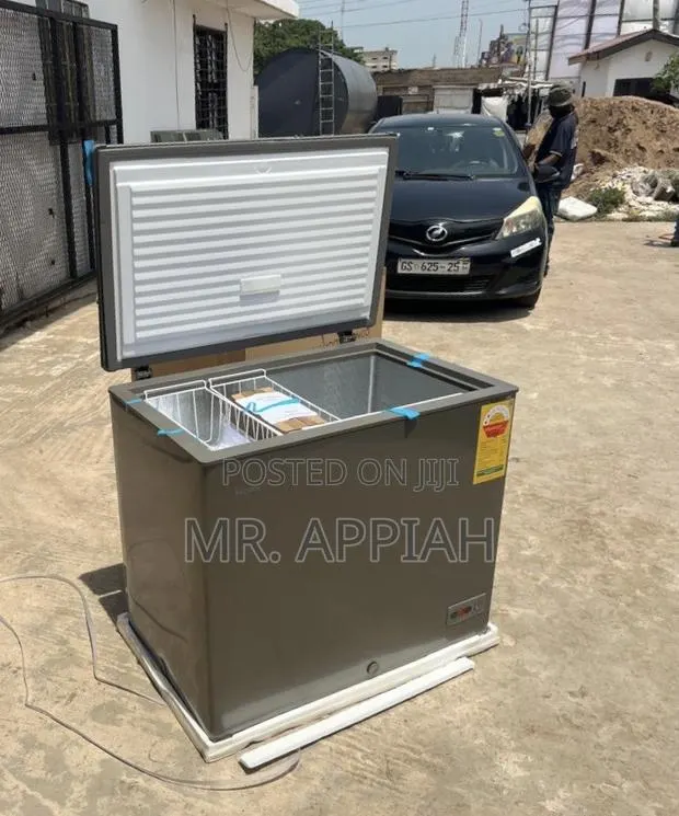 Shop Original Haier Single Chest Freezer(Gray)244liters · Photo 1