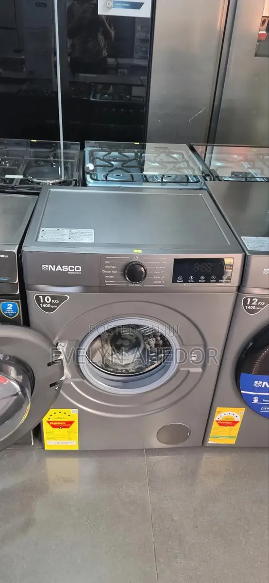 Nasco Silent Wash 10kg Front Loader With Inverter Motor for Sale · Photo 1