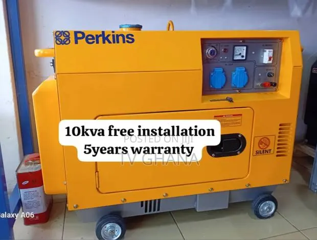 Energy Now Perkins 10kva 13000watts Diesel Silent · Photo 1