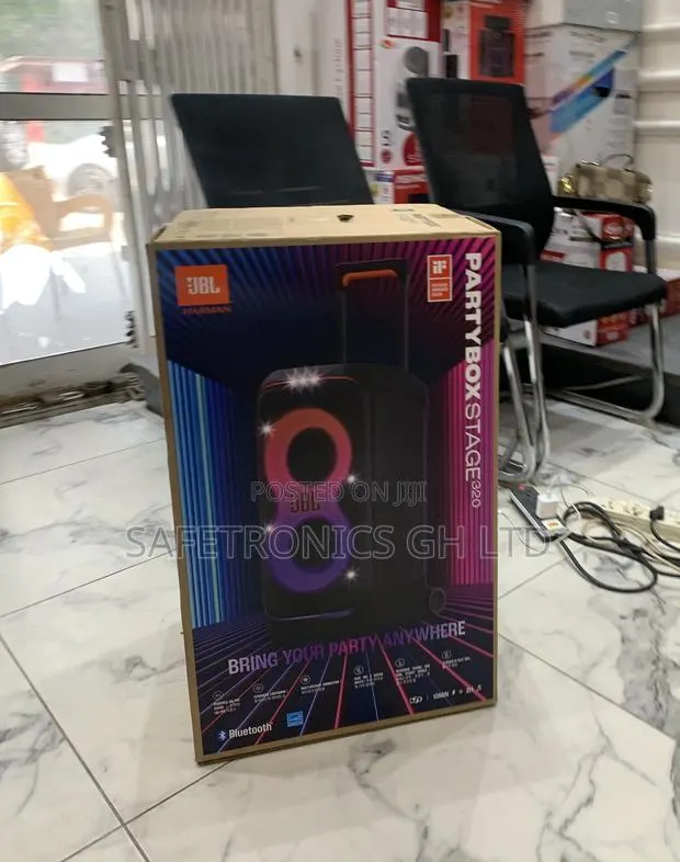 Kindly Shop JBL Partybox Stage 320 Bluetooth 240 Watts Speaker · Photo 1
