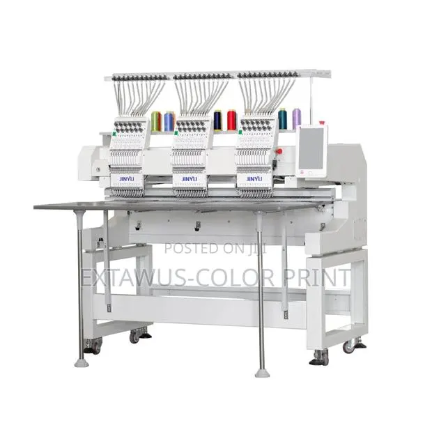 3 Heads Embroidery Machine · Photo 1