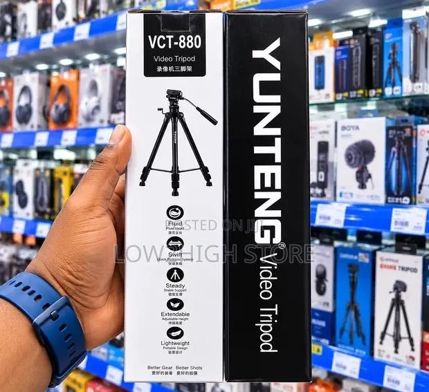Yunteng VCT-880 Professional Video Tripod · Photo 1