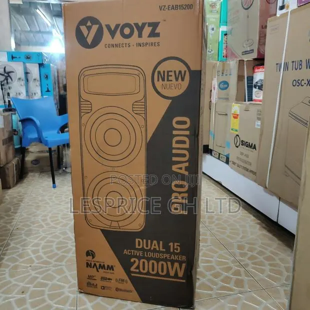 Ever Reliable 2000 Watts Voyz Bluetooth Speakers · Photo 1