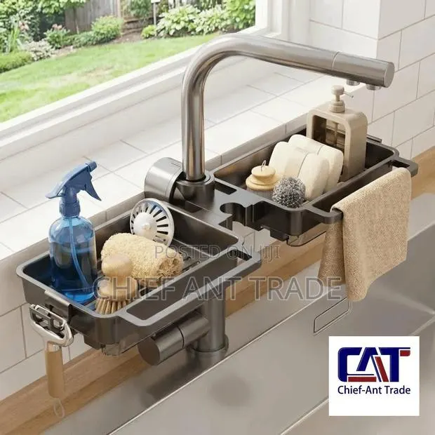 Kitchen Faucet Organizer. Soap Dish Sbs-194-2 · Photo 1