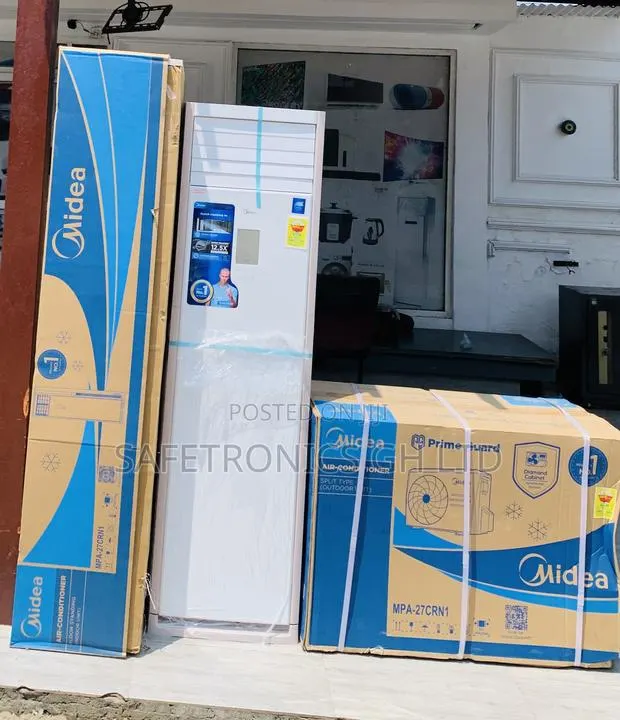 Shop Your Favorite ^ Floor Standing 3.0 Horsepower Midea AC · Photo 1