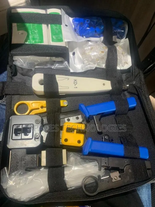 10 in 1 Networking Tool Kit Pass-Thru Crimping Tool · Photo 1
