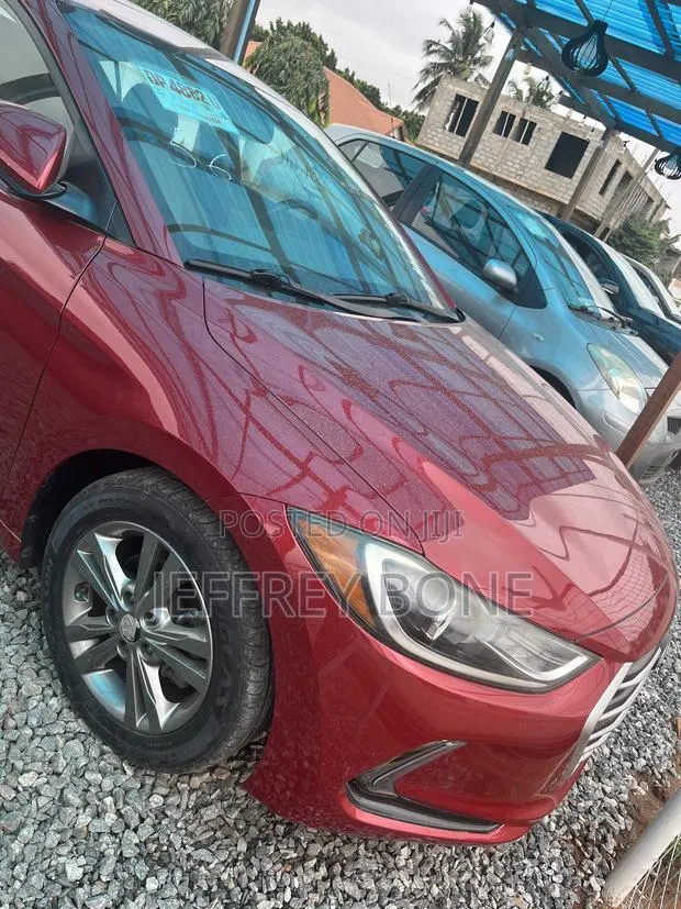 Hyundai Elantra Limited 2018 Red