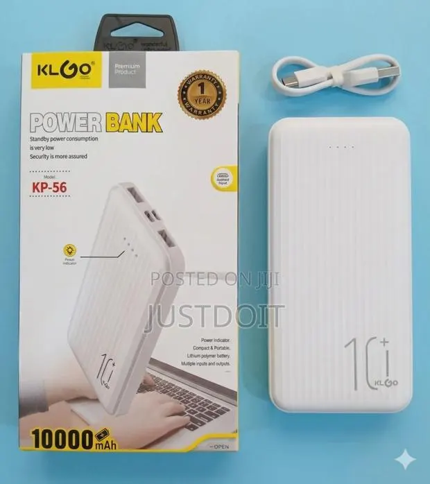 Klgo 10000 Mah Capacity Power Bank · Photo 1