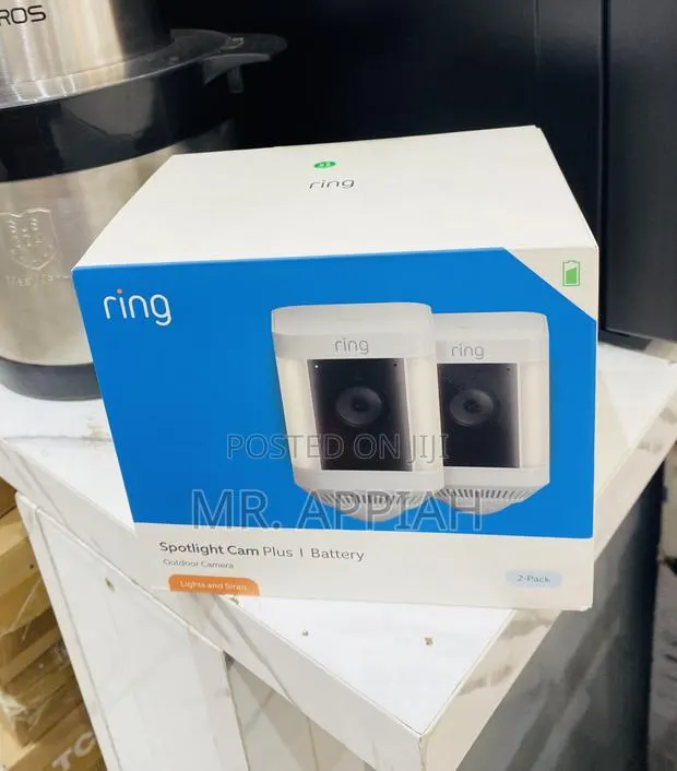 Energy Efficient Ring Sportlight Cam Plus Security Camera. · Photo 1