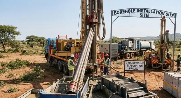 Community Borehole Drilling Masters in Agona Nsaba · Photo 1