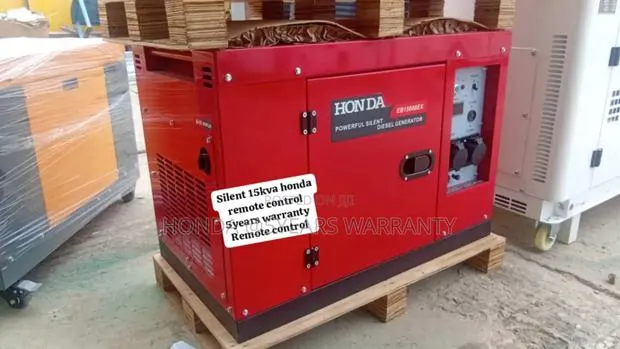 Co- Create Electric Power With Honda 15kva 15000wax Diesel · Photo 1
