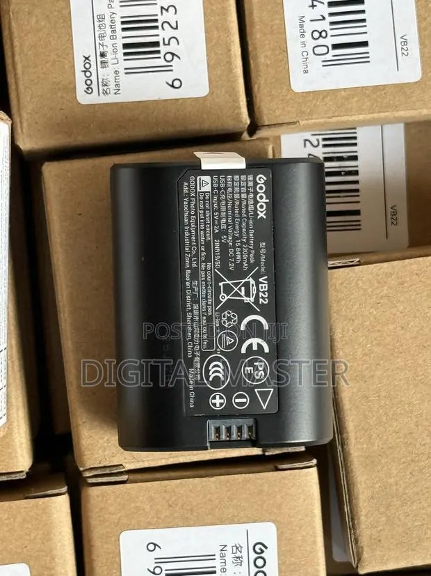 Godox VB22 Battery for V1Mid and V480 TTL on-Camera Flash Lights · Photo 1