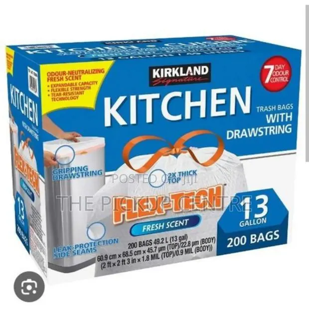 Kirkland Signature 13-Gallon Scented Kitchen Bags · Photo 1