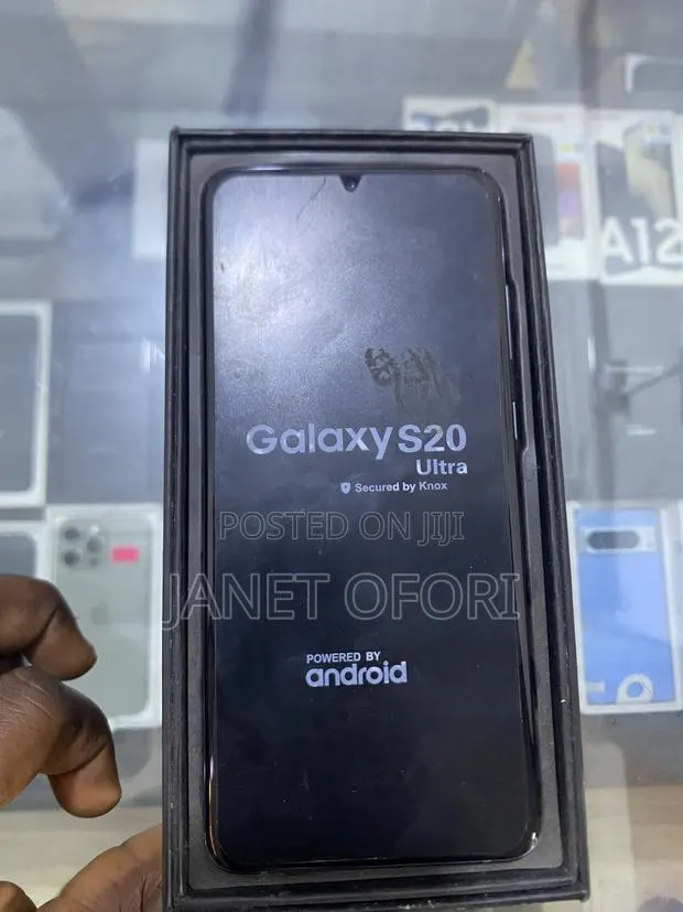 New Samsung Galaxy S20 Ultra 256 GB Black · Photo 1