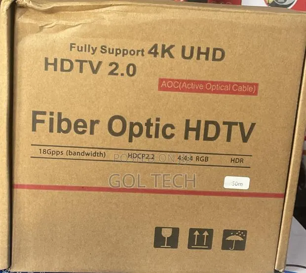 Fiber Optic HDTV Aoc(Active Optical Cable · Photo 1