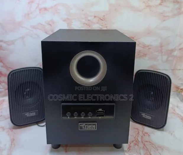 Triple Power C10 LED Display Multimedia Speaker With 5W Bass USB · Photo 1