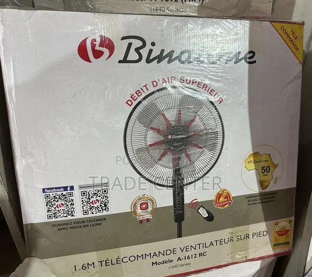 Binatone 16 Inches Fan With Remote Control · Photo 1