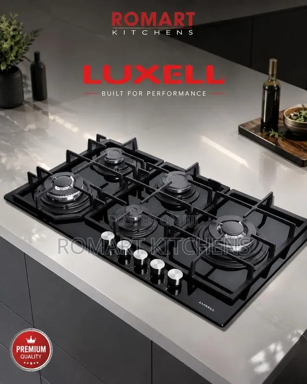 Turkish 90cm Inbuilt Glass Burner. 2 Big burners.auto Ignition Switch · Photo 1