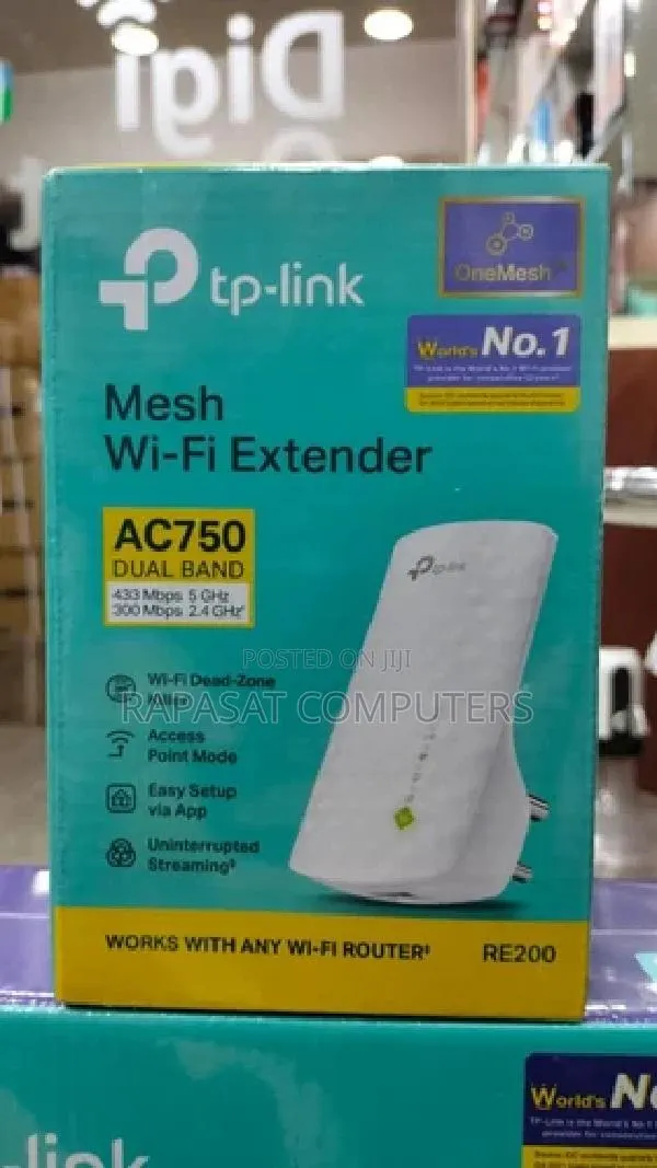 Tplink Ac750 Dual Band Wifi Exteder Re200 · Photo 1