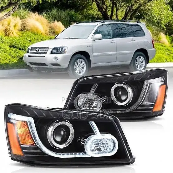 01-07 Toyota Highlander Headlights Replacement With LED Projector · Photo 1