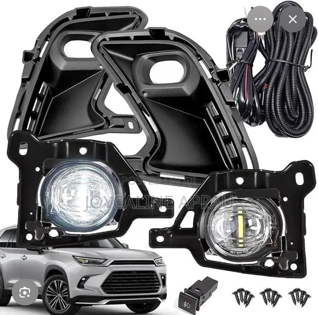 Highlander Grand 2024 to 2026 Fog Light and Cover Led Complete · Photo 1