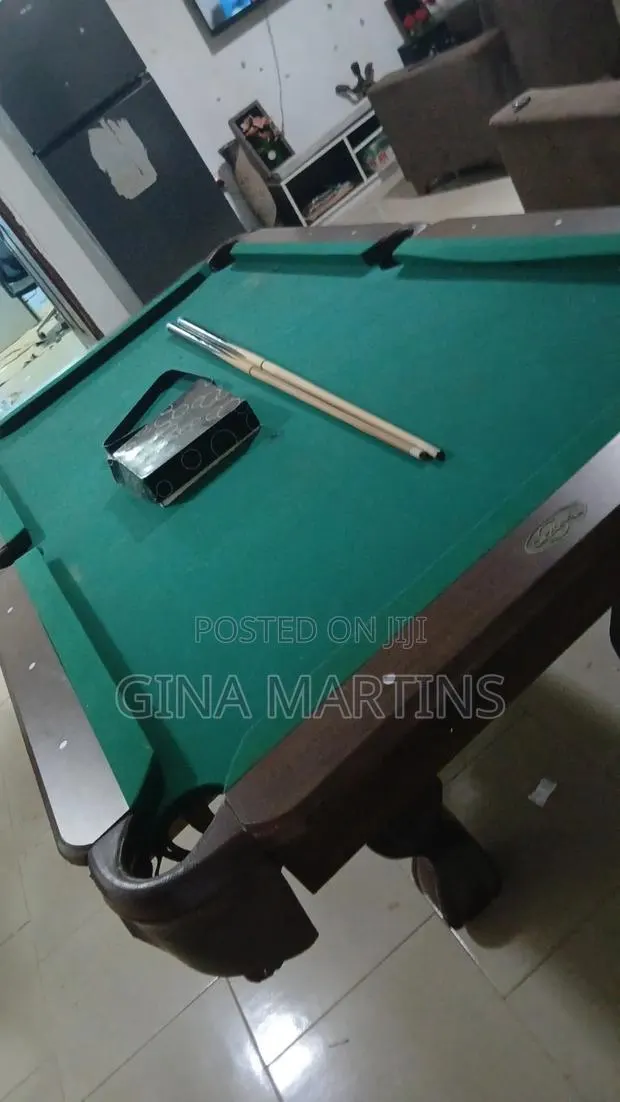 Pool Table With Balls · Photo 1