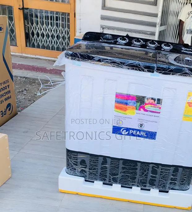 Perfect White Semiautomatic Pearl 11kg TopLoad Twintub WashingMachine · Photo 1