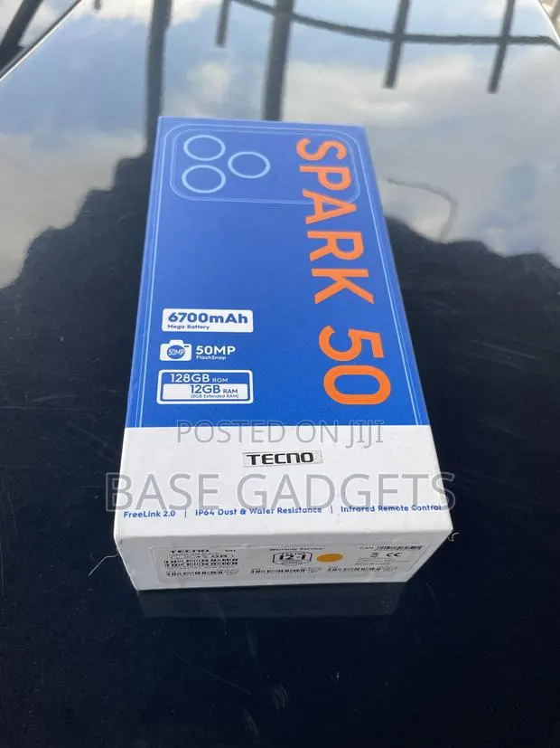 New Tecno Spark 50 128 GB Black · Photo 1