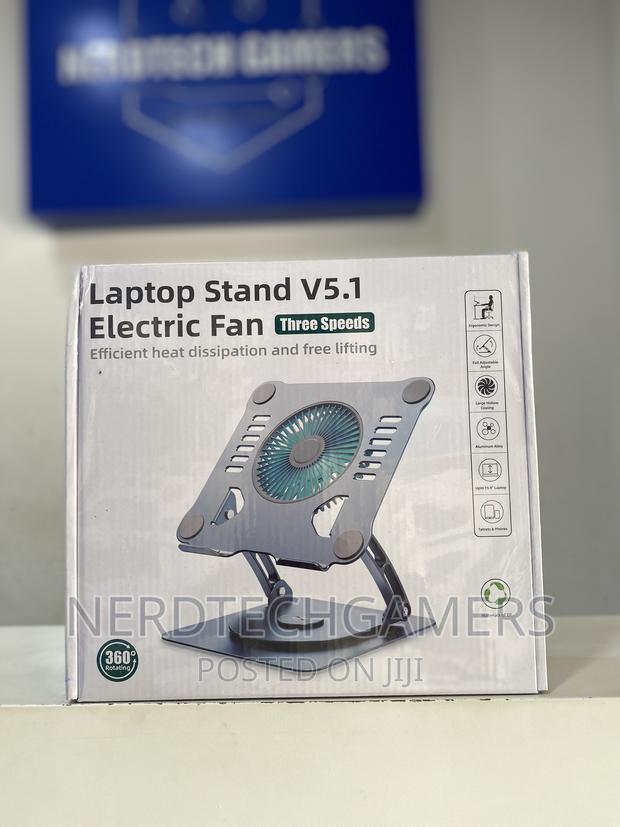 LAPTOP Stand V5.1 With Electric Fan · Photo 1