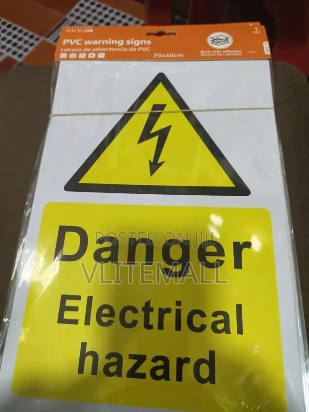 Harzard Electric Danger 20*30cm · Photo 1