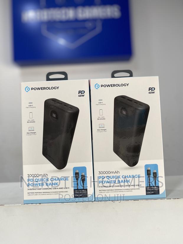Powerlogy 30,000MAH PD 45w Powerbank · Photo 1