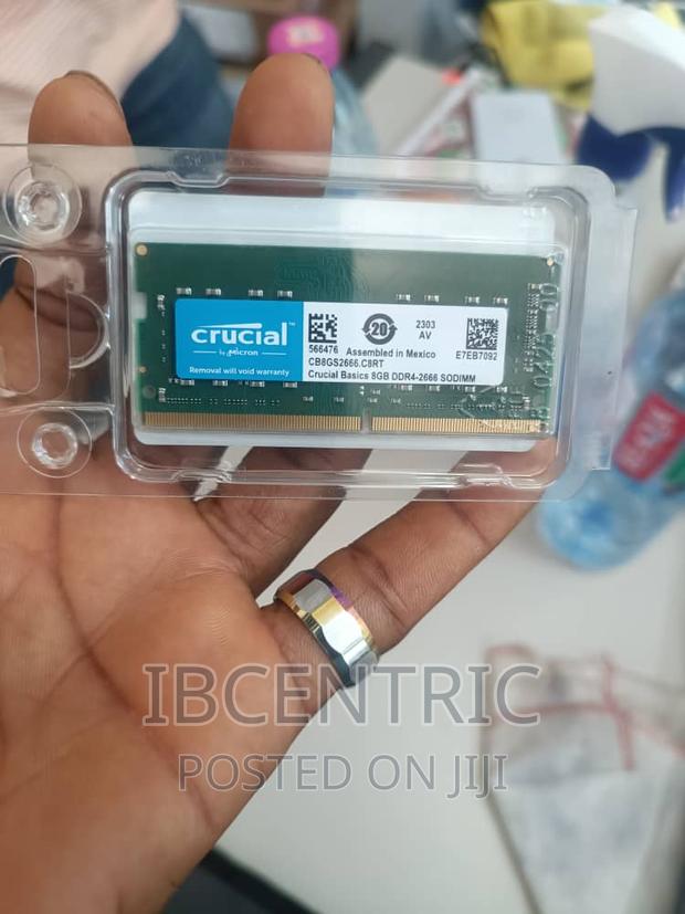 Crucial 8GB DDR4 2666mhz Laptop Memory · Photo 1