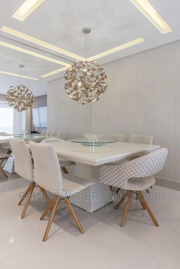 Rainbow Plasterboard Ceiling · Photo 1