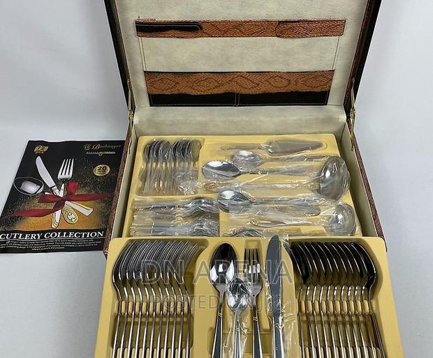Cutlery Set - 72 Piece Exquisite Expensive Stainless Steel · Photo 1