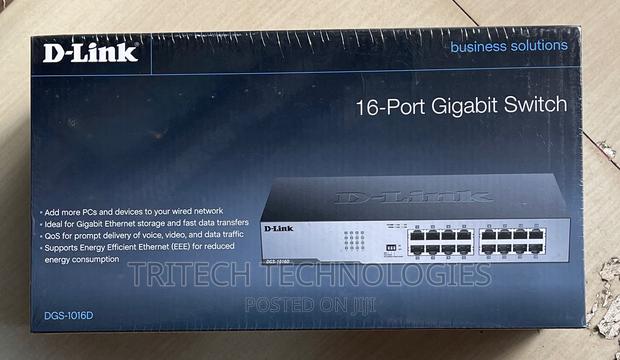 D-Link 16 Port Gigabit Switch DGS-1016d · Photo 1
