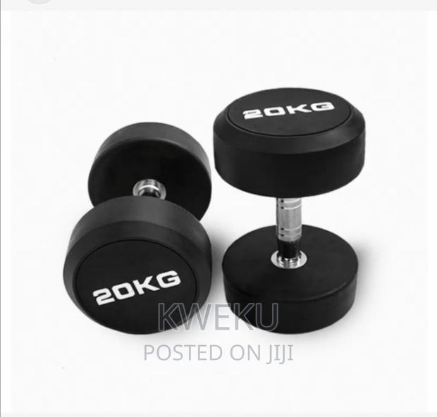 Dumbell Round 20kg Pair · Photo 1