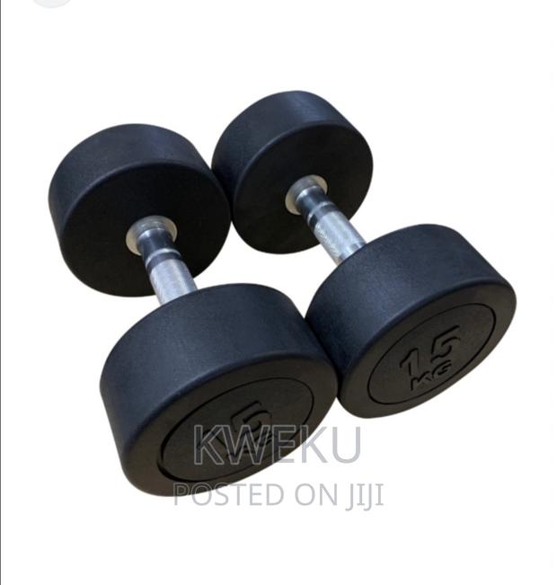 Dumbell Round 15kg Pair · Photo 1