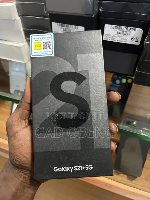 New Samsung Galaxy S21+ 5G 128 GB Black · Photo 1