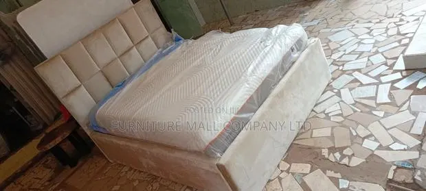 Classic 80x60 Queen Frame With Memory Foam Mattress😍🥰.Free · Photo 1