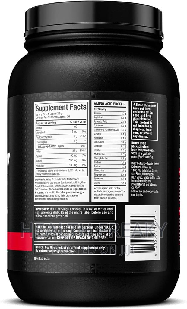 Whey Protein Muscletech Isowhey Protein Muscle Builder 2lb · Photo 6