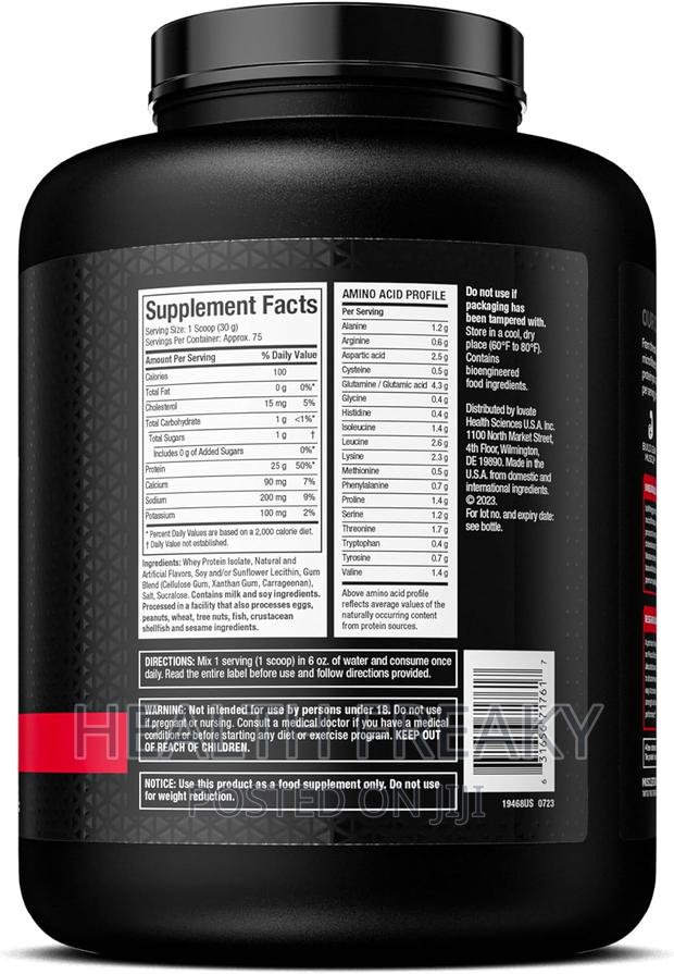 Whey Protein Muscletech Isowhey Protein Muscle Builder 5lb · Photo 4