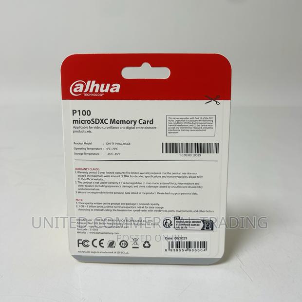 Dahua Micro Sd Card P100/256gb · Photo 4