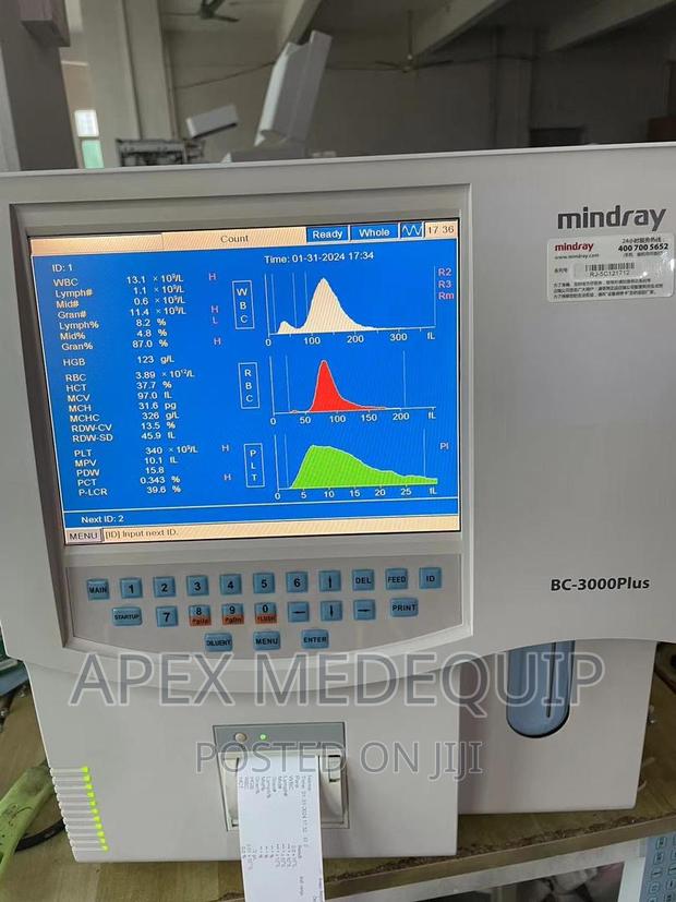 Hematology Analyzer ( Mindray BC 3000 Plus ) · Photo 1